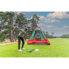 Pure2Improve Golf Duo Turf Hitting Mat 33x63.5cm