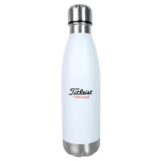 Titleist Stainless Steel Water Bottle (White SIlver)