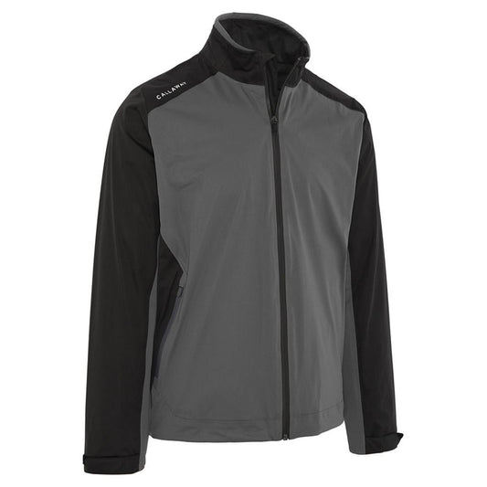 Callaway Stormlite II Rain Jacket Men's (Caviar Black Grey 002)