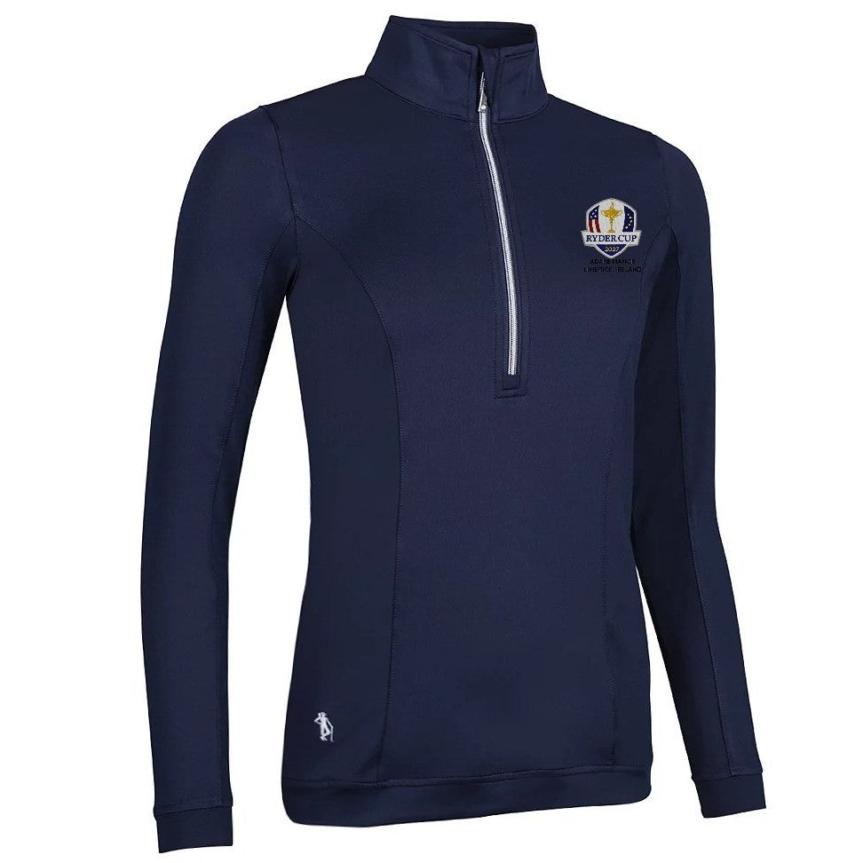 Glenmuir Ryder Cup 2027 Carina Half Zip Top Women's (Navy)