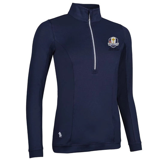 Glenmuir Ryder Cup 2027 Carina Half Zip Top Women's (Navy)