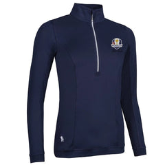 Glenmuir Ryder Cup 2027 Carina Half Zip Top Women's (Navy)