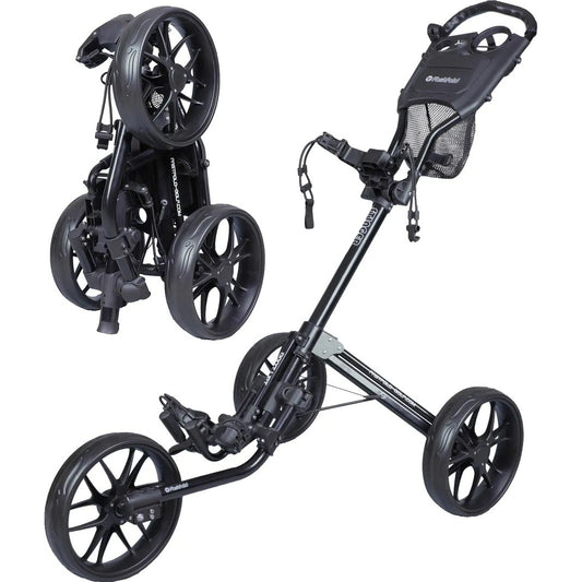 Fatsfold Stinger 3 Wheel Golf Trolley (Black)