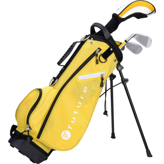 Future Junior Golf Kit Age 4-5 Yellow (Junior Right Hand)