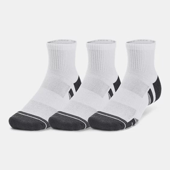Under Armour Performance Tech Quarter Socks 3 Pack (Unisex)