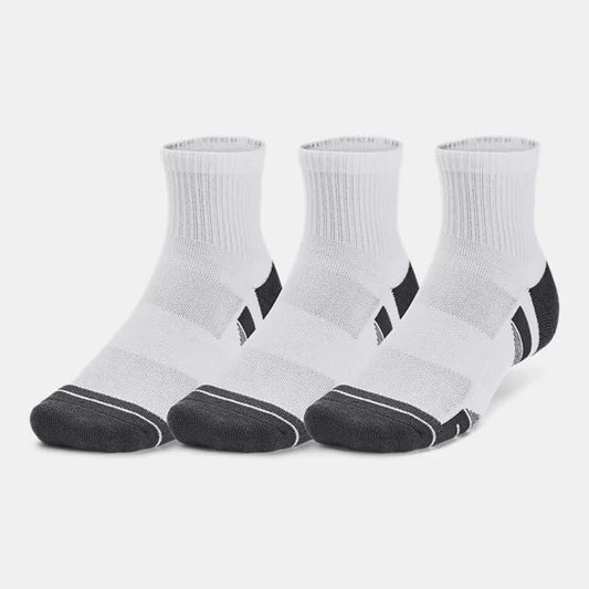 Under Armour Performance Tech Quarter Socks 3 Pack (Unisex)