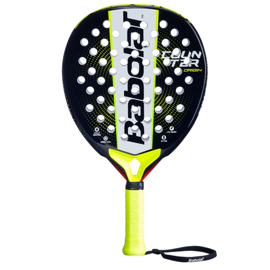 Babolat Counter Origin 25 Padel Racket (Black Yellow)