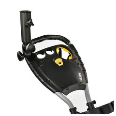 iCart Compact Evo 3 Wheel Golf Push Cart (Black Grey)