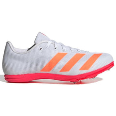 Adidas AllRoundstar Running Spikes Kid's (White Orange JR4876)