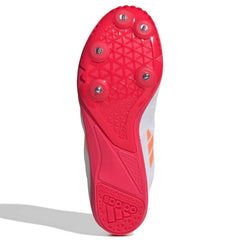 Adidas AllRoundstar Running Spikes Kid's (White Orange JR4876)