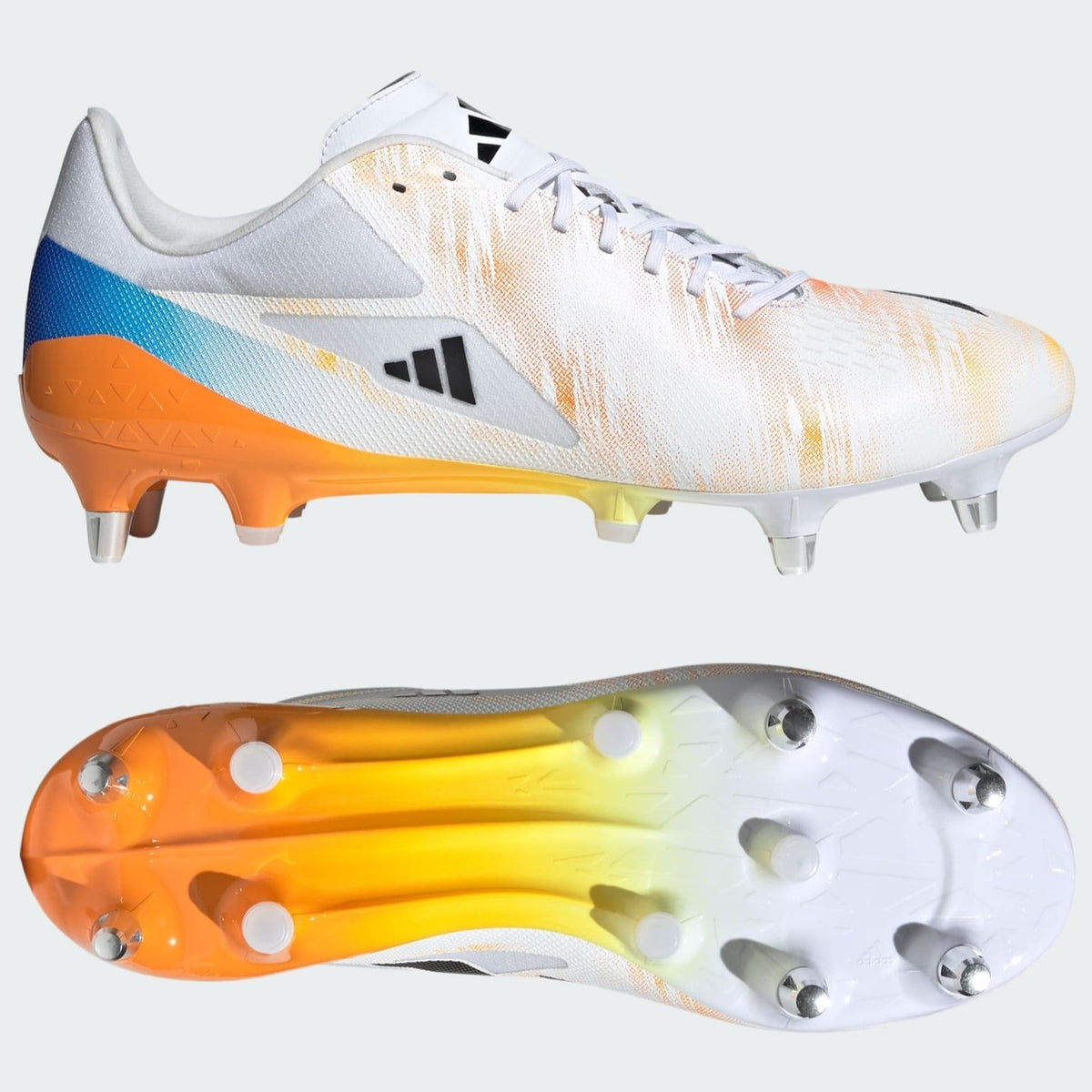 Adidas RS15 Pro SG Rugby Boots Men's (White Orange JP8795)