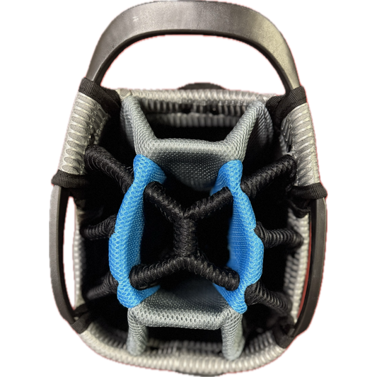 Spalding Executive Golf Cart Bag (Black Red)