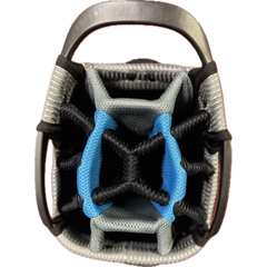 Spalding Executive Golf Cart Bag (Black Red)