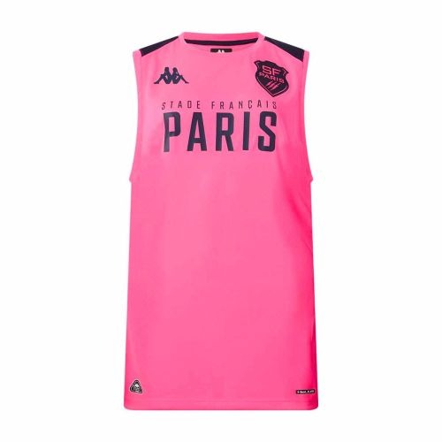 Kappa Stade Francais Training Singlet Men's (Pink)