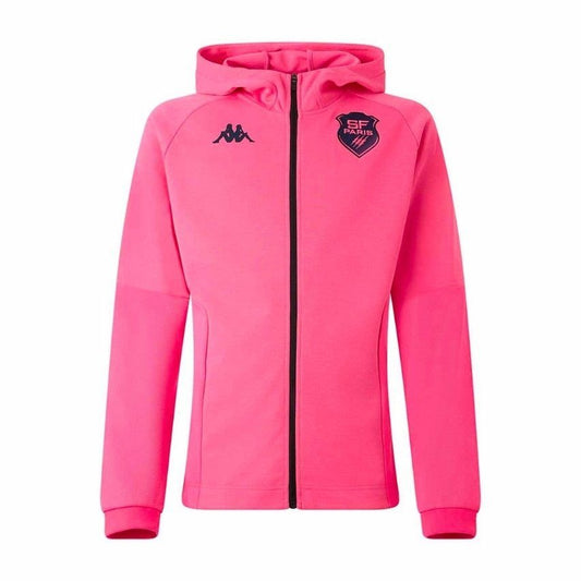 Kappa Stade Francais Full Zip Hoodie Men's (Pink)