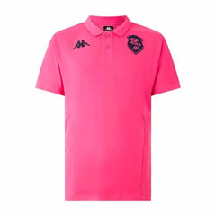 Kappa Stade Francais Polo Shirt Men's (Pink)