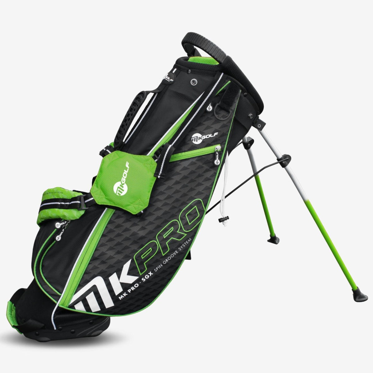 Masters MKids Pro Standbag Junior Age 9-11 (Green 145cm)