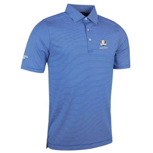 Glenmuir Ryder Cup 2027 Torrance Polo Shirt Men's (Ascot Blue White)