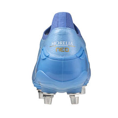 Mizuno Morelia Neo IV Elite Soft Ground Rugby Boots Men's (Celeste Blue)