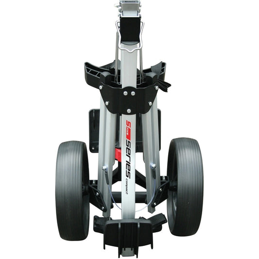 Masters 5 Series Compact 2 Wheel Pull Golf Trolley (Silver)