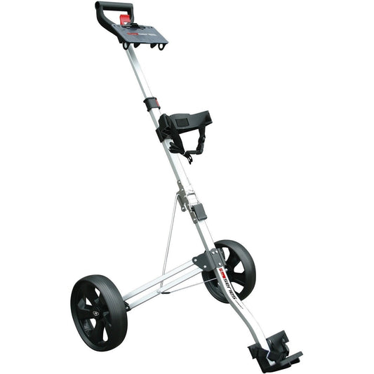 Masters 5 Series Compact 2 Wheel Pull Golf Trolley (Silver)