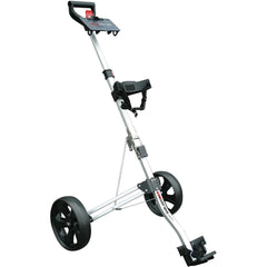 Masters 5 Series Compact 2 Wheel Pull Golf Trolley (Silver)