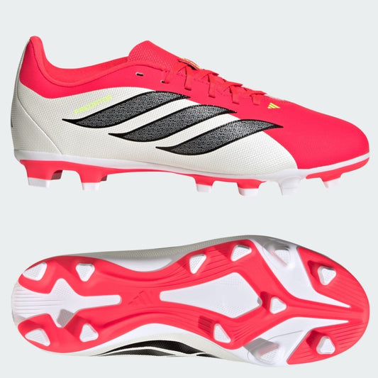 Adidas Predator CLub FG/MG Football Boots Kid's (Lucid Red Black White JS0370)