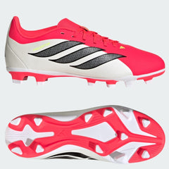 Adidas Predator CLub FG/MG Football Boots Kid's (Lucid Red Black White JS0370)