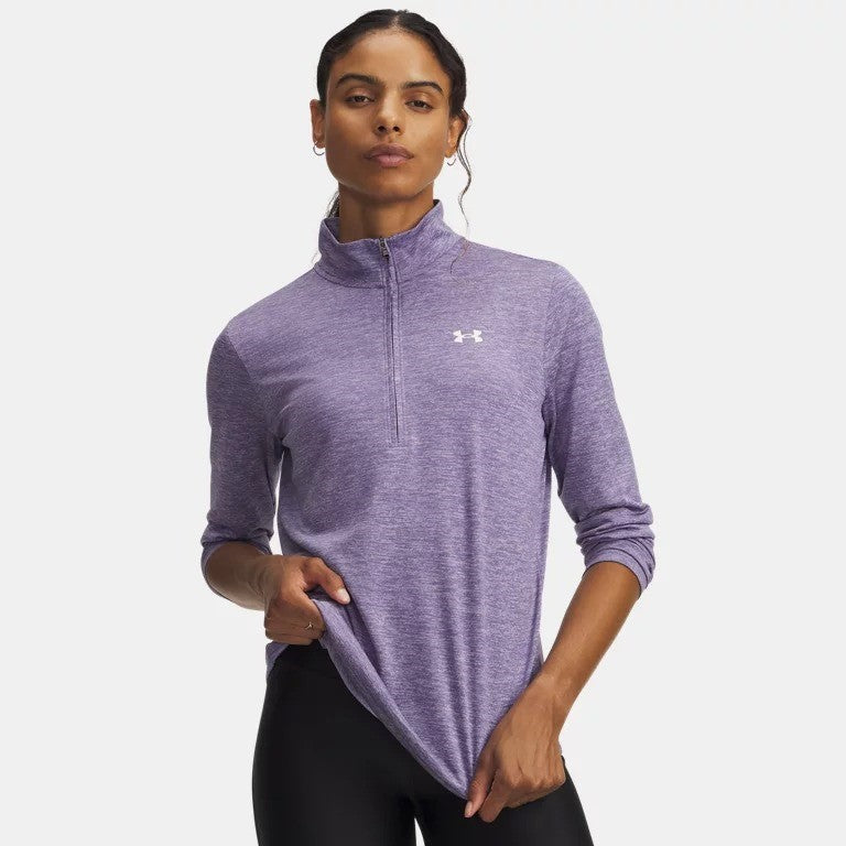 Under Armour Tech Twist Half Zip Top Women's (Purple Luxe 520)