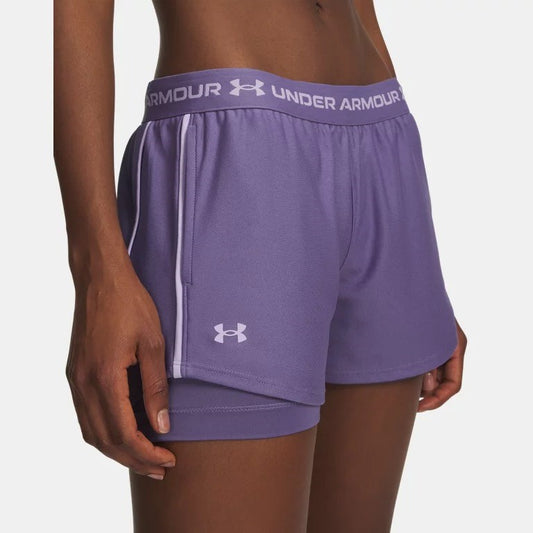 Under Armour Play Up 2 in 1 Shorts Women's (Purple Luxe 520)