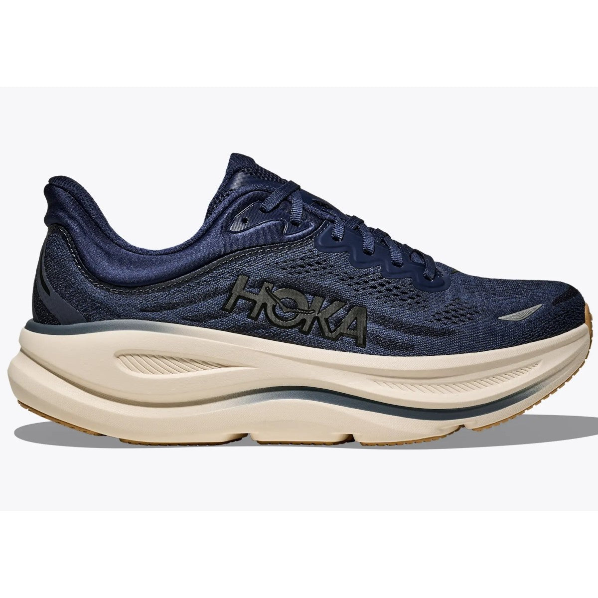 Hoka Bondi 9 Running Shoes Men's Wide (Midnight Navy MVR)