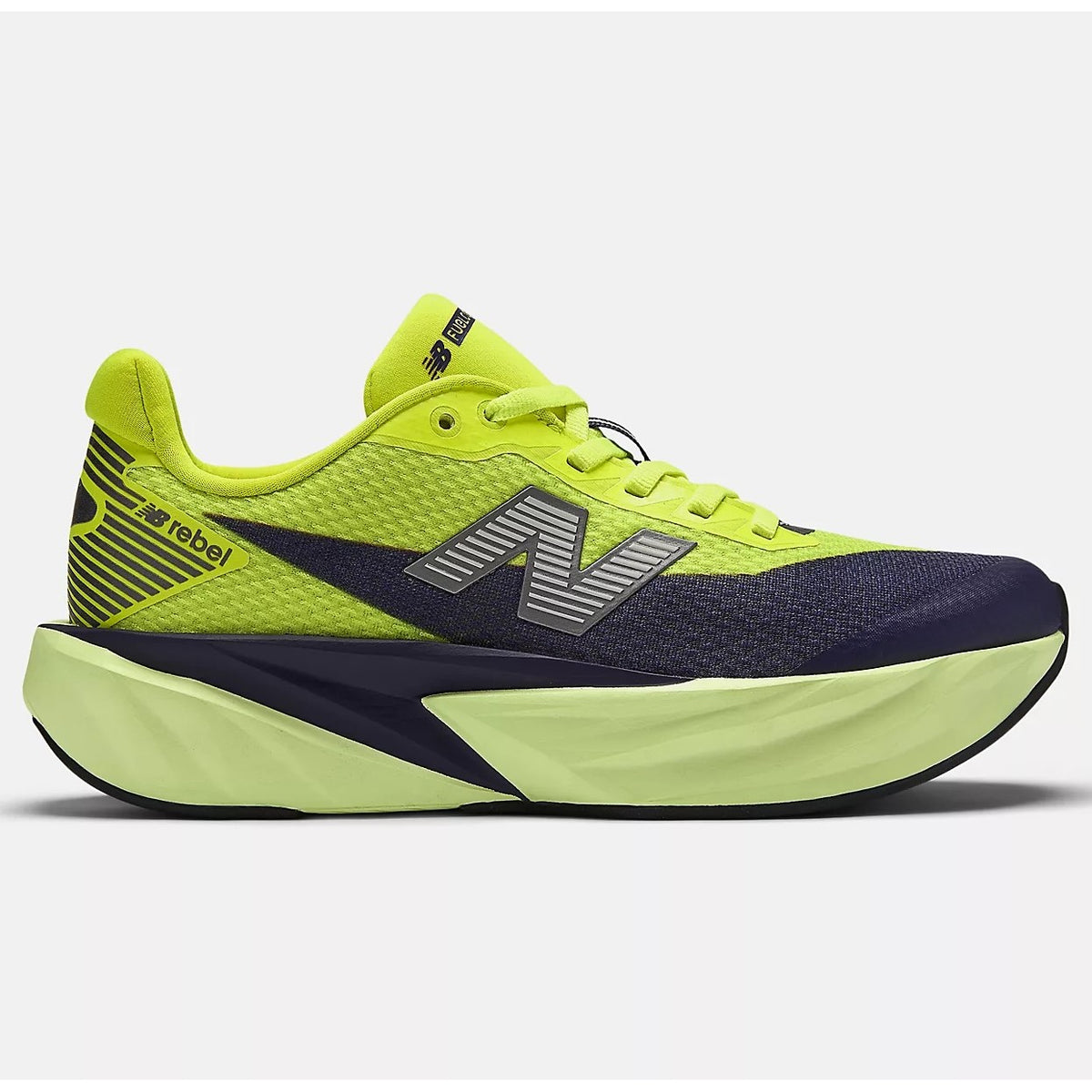 New Balance FuelCell Rebel Running Shoes Kid's (Alkaline Green)