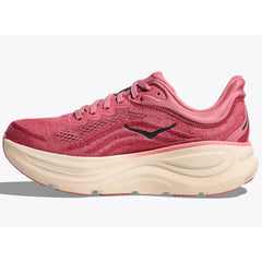 Hoka Bondi 9 Running Shoes Women's Wide (Lingonberry Cranberry LYC)