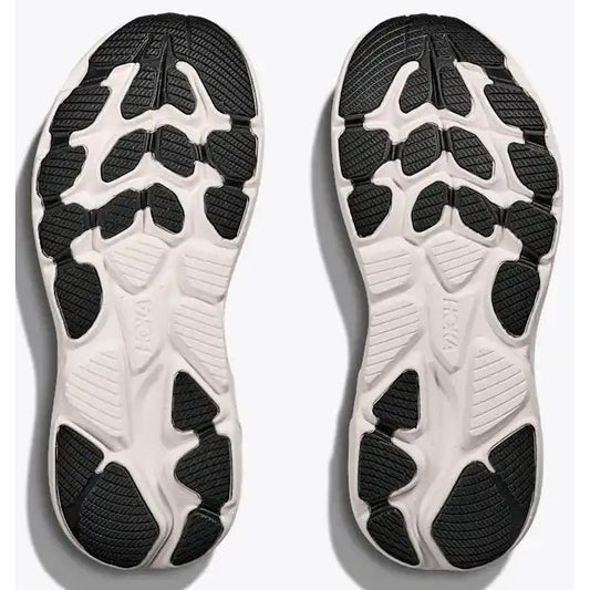 Hoka Clifton 10 Running Shoes Kid's (Foggy Grey Black)