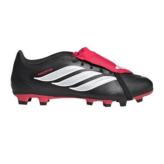 Adidas Predator Club Fold Over Tongue FG Football Boots Men's (Black Red JR3330)