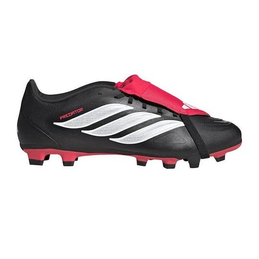 Adidas Predator Club Fold Over Tongue FG Football Boots Men's (Black Red JR3330)