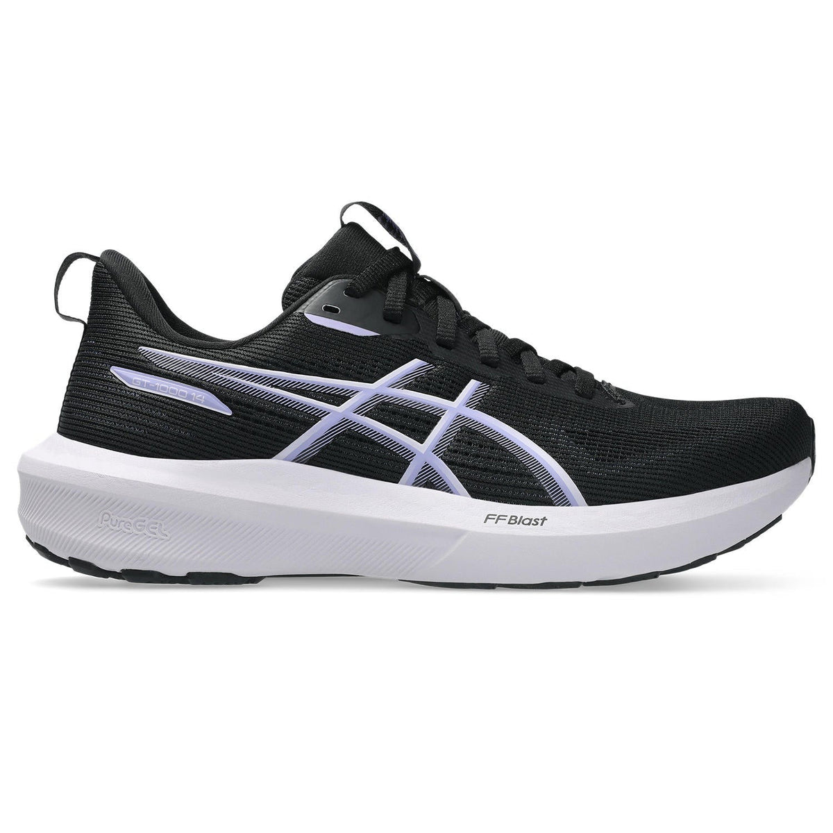 Asics GT-1000 14 Running Shoes Women's (Black Purple 004)