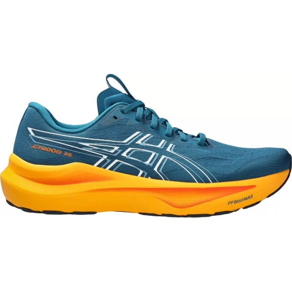 Asics GT-2000 14 Running Shoes Men's (Dark Teal White 404)