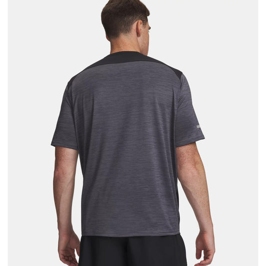 Under Armour Tech Utility T-Shirt Men's (Black Venom Red 002)