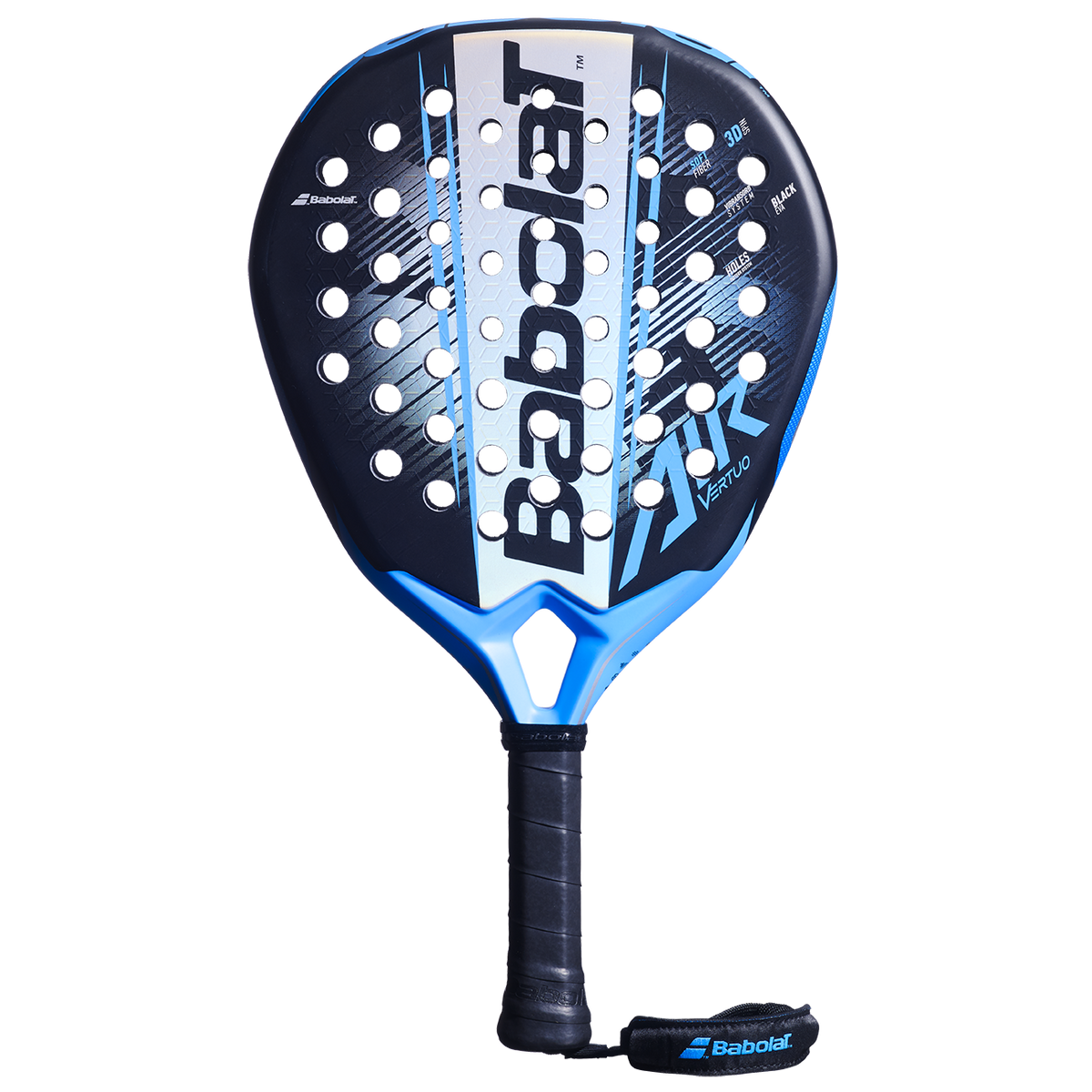 Babolat Air Vertuo 2.6 Padel Racket (Black Blue 150184)