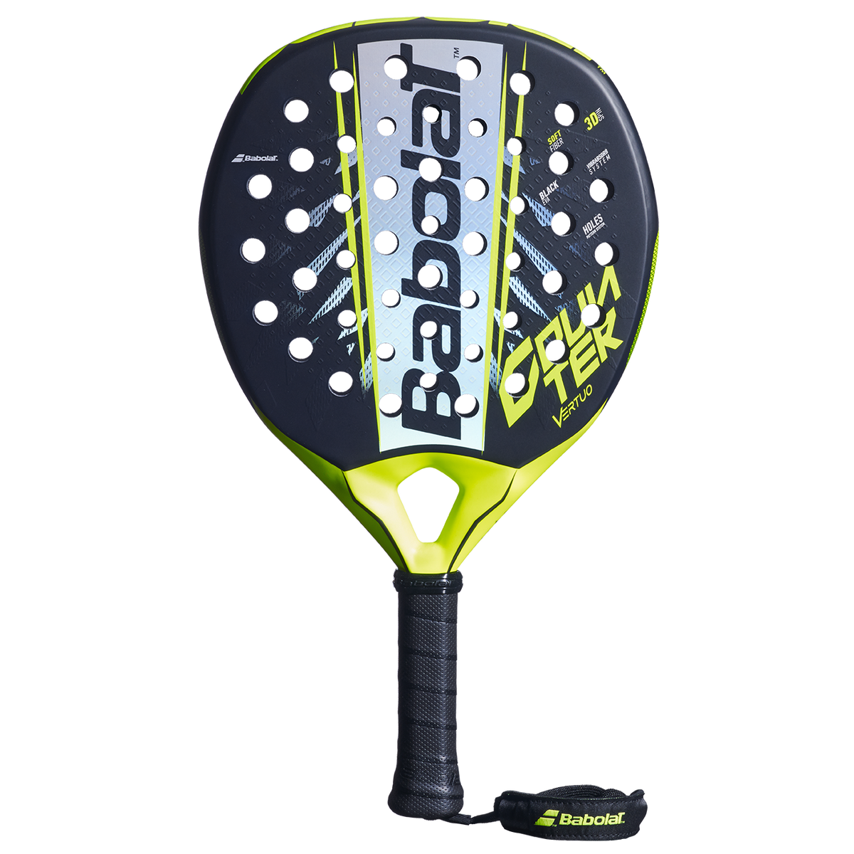 Babolat Counter Vertuo 2.6 Padel Racket (Black Yellow 150185)