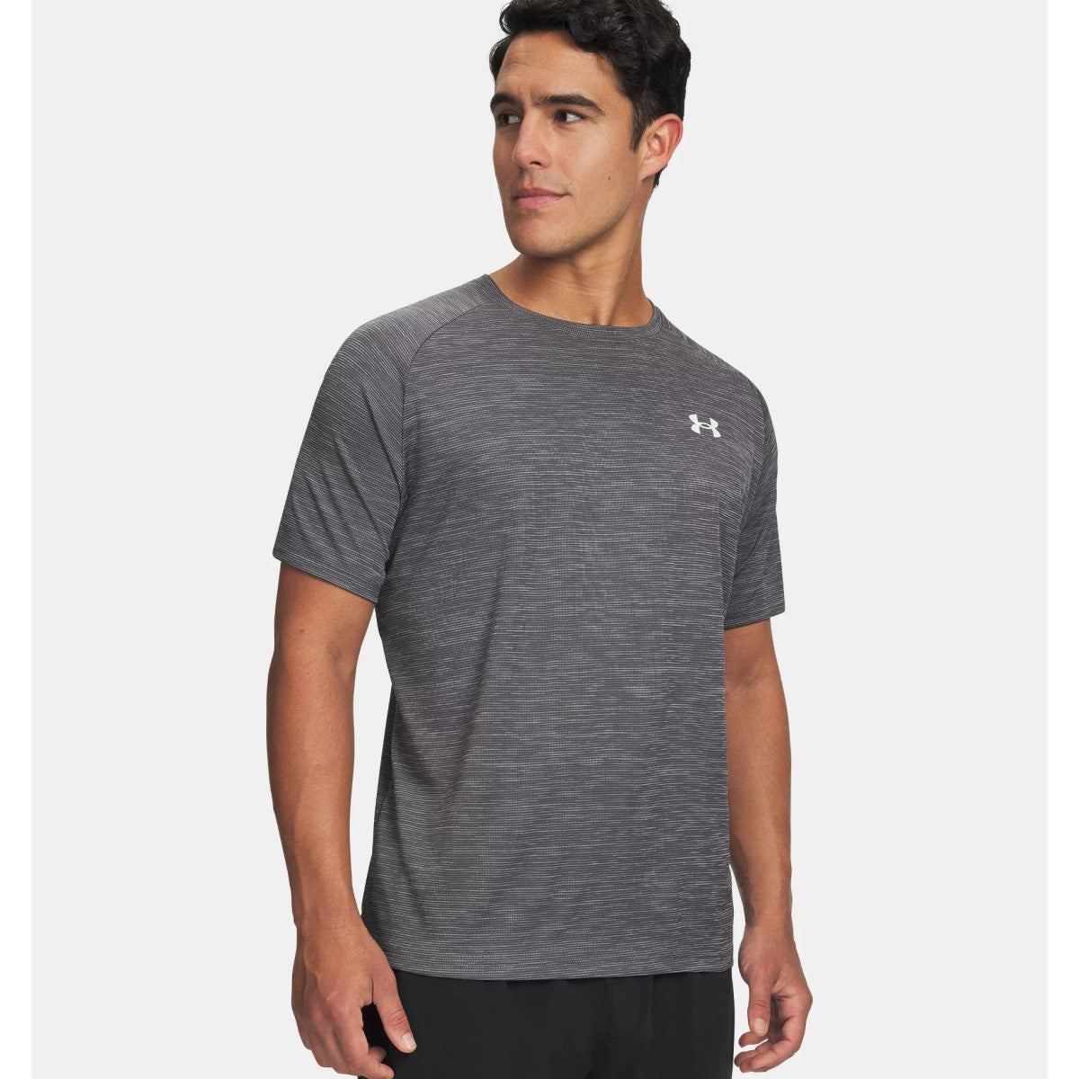 Under Armour Tech Textured T-Shirt Men's (Castlerock Rock 028)