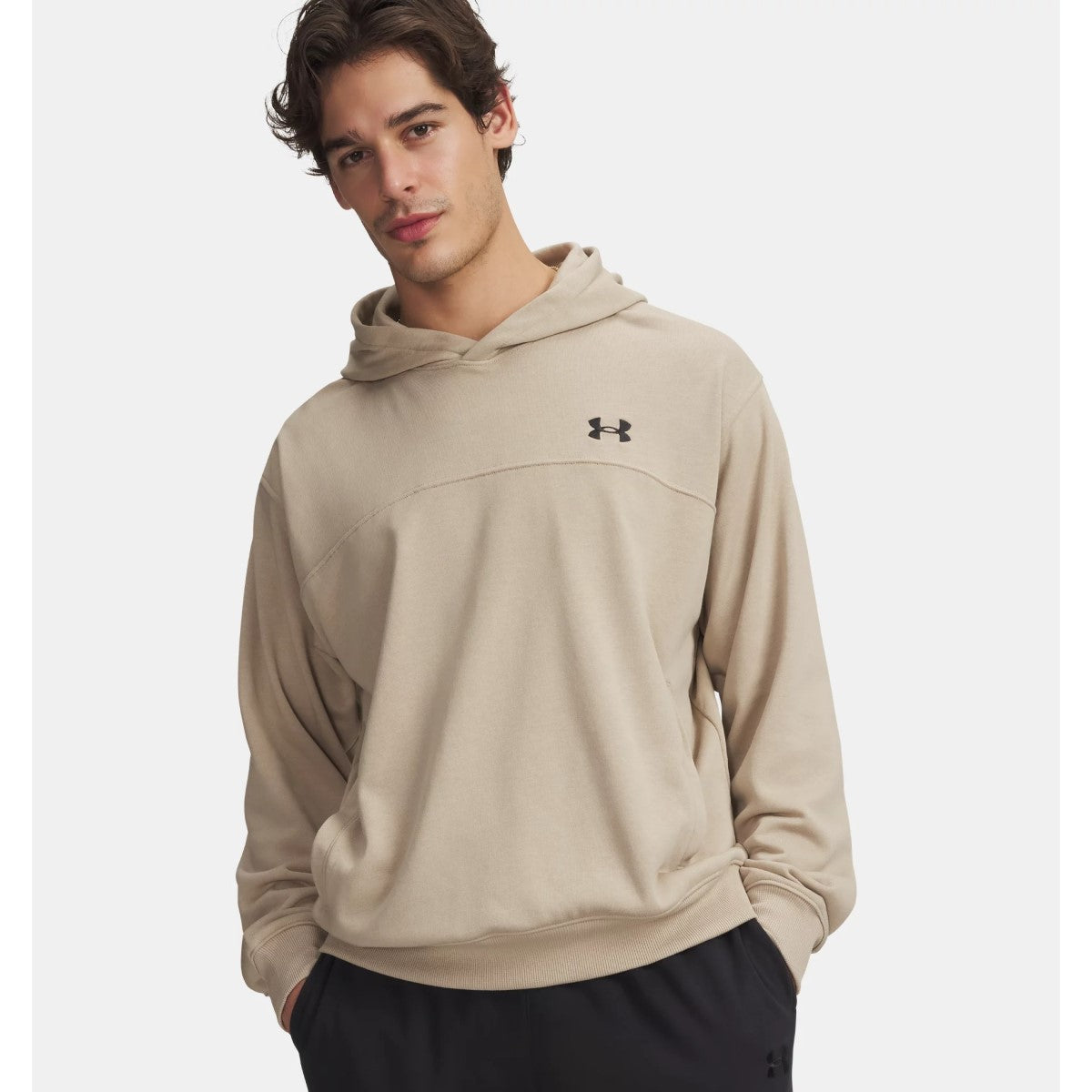 Under Armour Rival Lightweight Hoodie Men's (City Khaki 229)