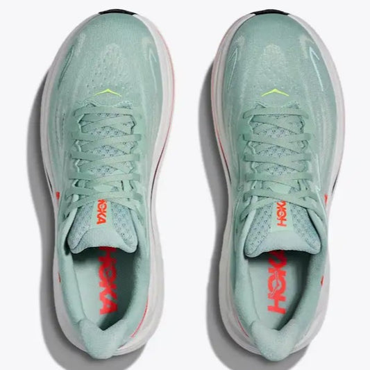 Hoka Clifton 10 Running Shoes Men's UK13.5 (Sage Neon)