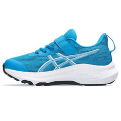 Asics GT 1000 14 PS Kid's Running Shoes (Aegean Blue Yamabuki 401)