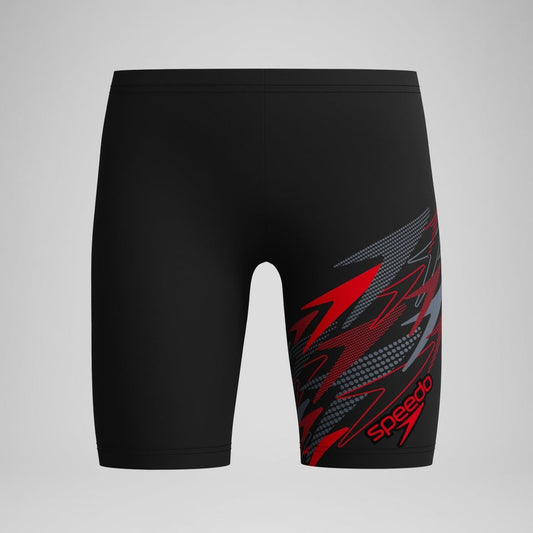 Speedo Medley Logo Jammer Junior (Black Red)
