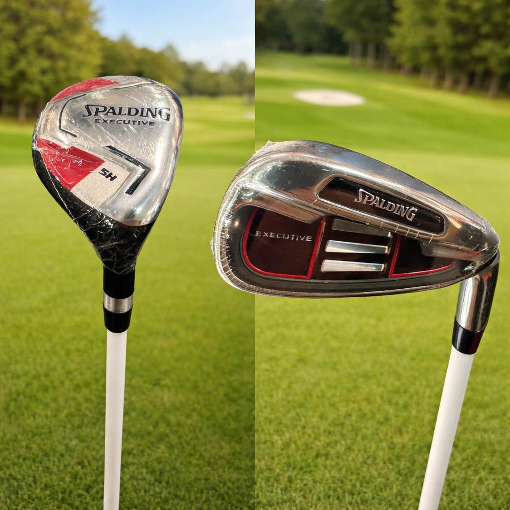 Spalding Executive 5 Hybrid and 7 - SW Irons (Men's Left Hand)
