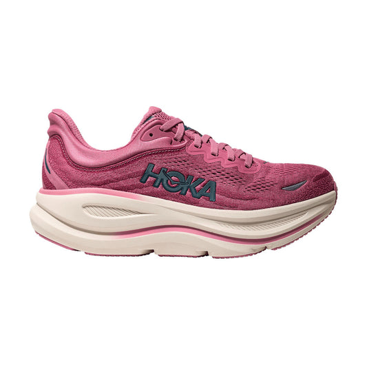 Hoka Bondi 9 Running Shoes Women's UK9.5-10.5 (Lingonberry Cranberry LYC)