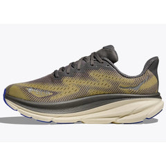 Hoka Clifton 9 Gore Tex Running Shoes Men's (Gravel Eggshell GVLG)