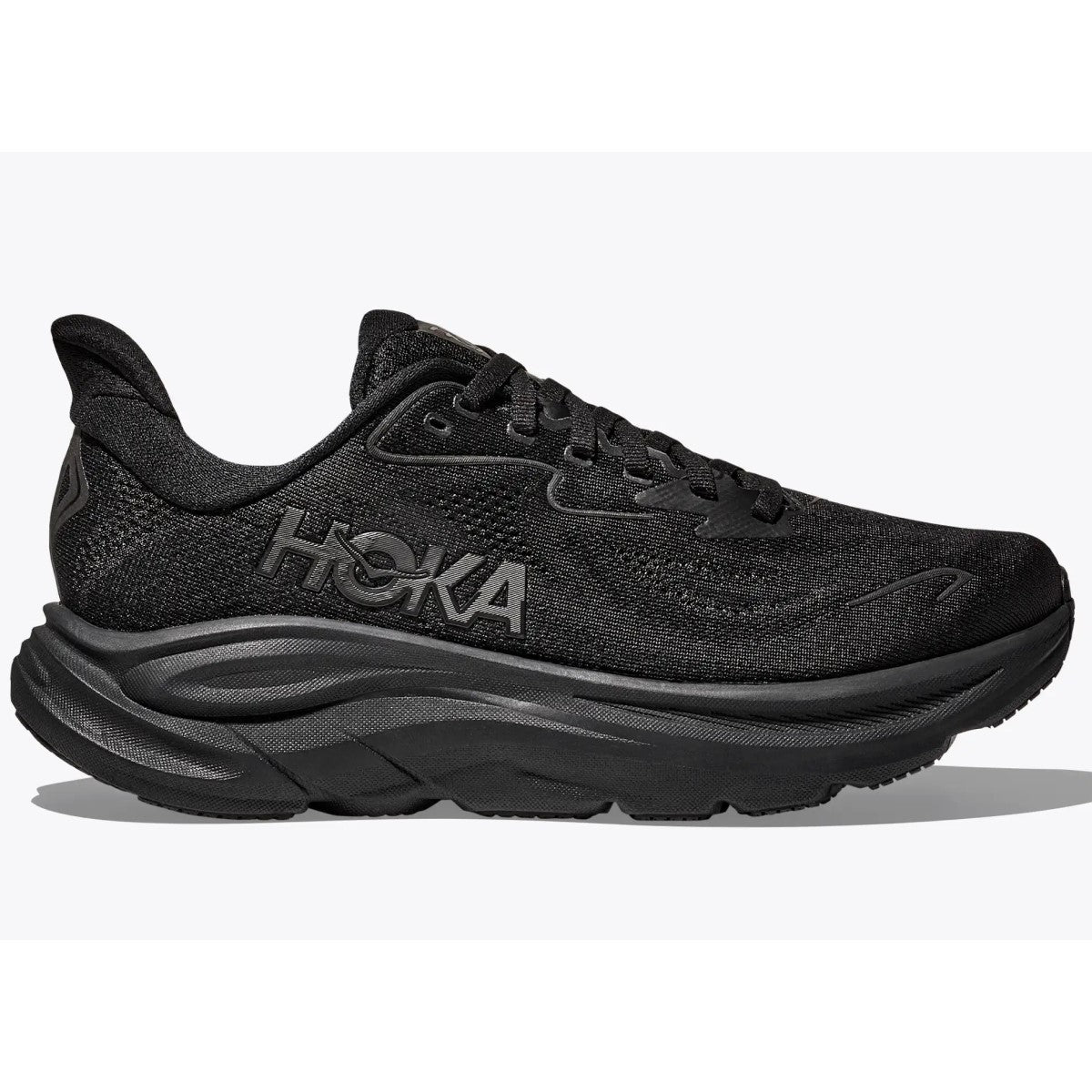 Hoka Clifton 10 Running Shoes Men's UK13.5 (Black BBLC)